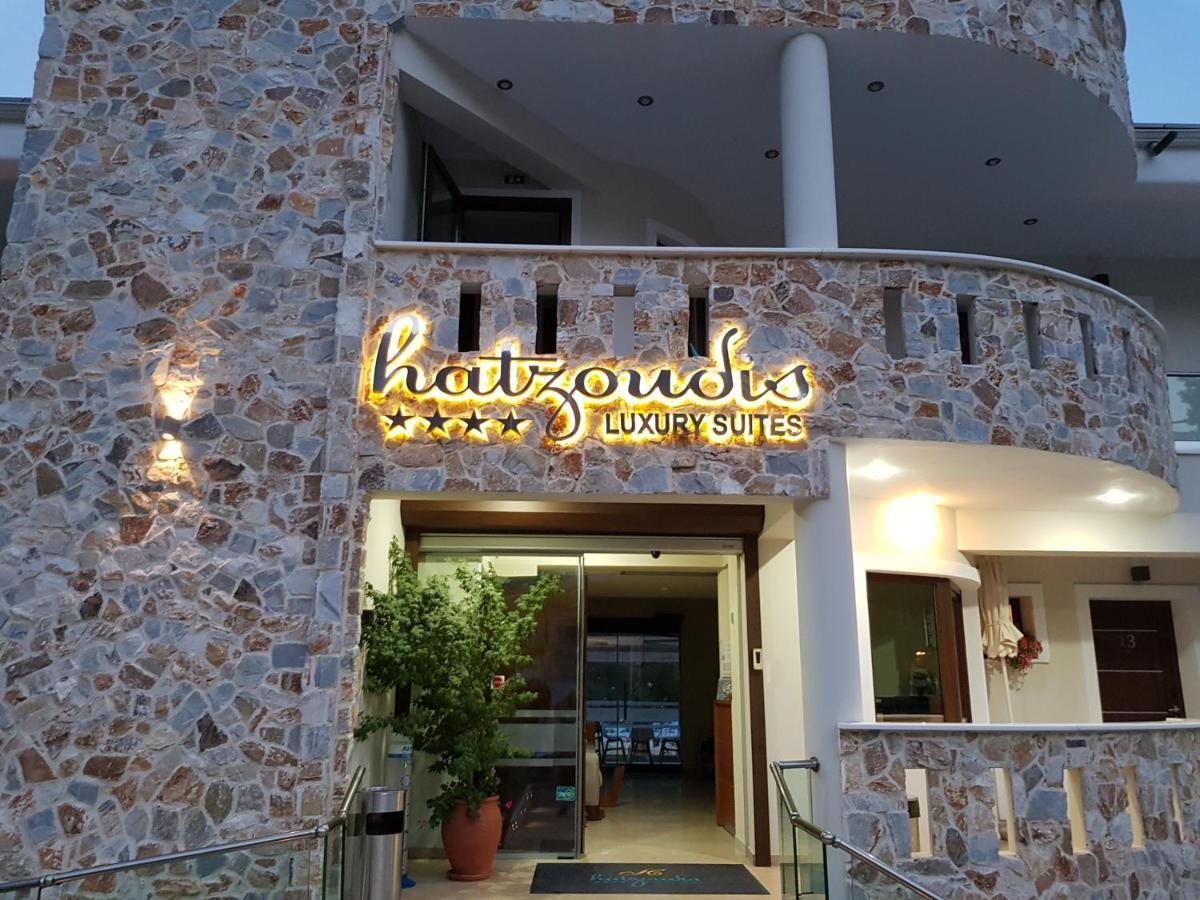 Hatzoudis Luxury Suites Chrysi Ammoudia Exteriér fotografie
