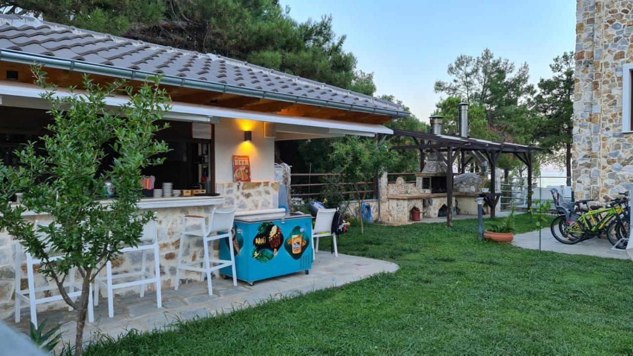 Hatzoudis Luxury Suites Chrysi Ammoudia Exteriér fotografie