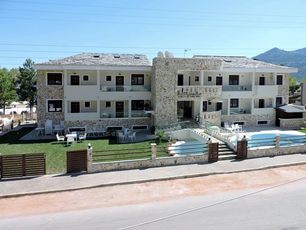 Hatzoudis Luxury Suites Chrysi Ammoudia Exteriér fotografie